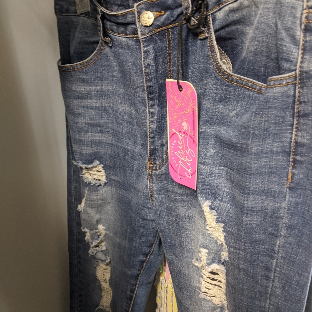 Brand new ripped jeans
